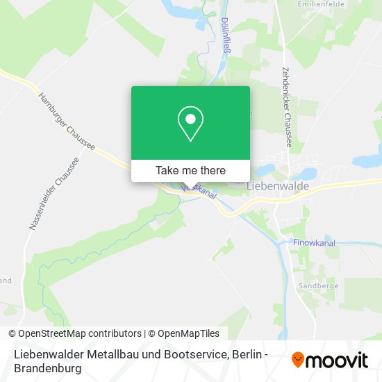 Liebenwalder Metallbau und Bootservice map