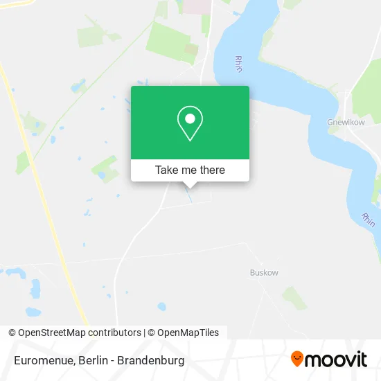 Карта Euromenue