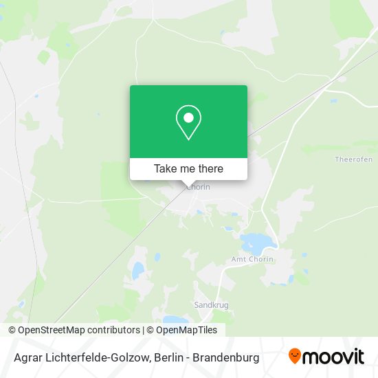 Agrar Lichterfelde-Golzow map
