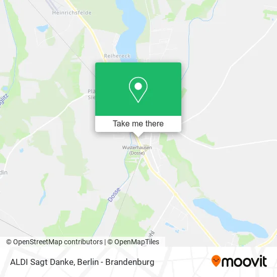 Карта ALDI Sagt Danke