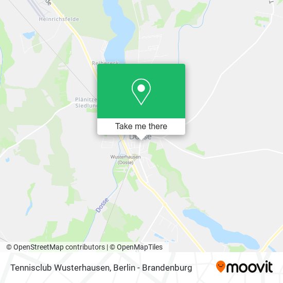 Tennisclub Wusterhausen map