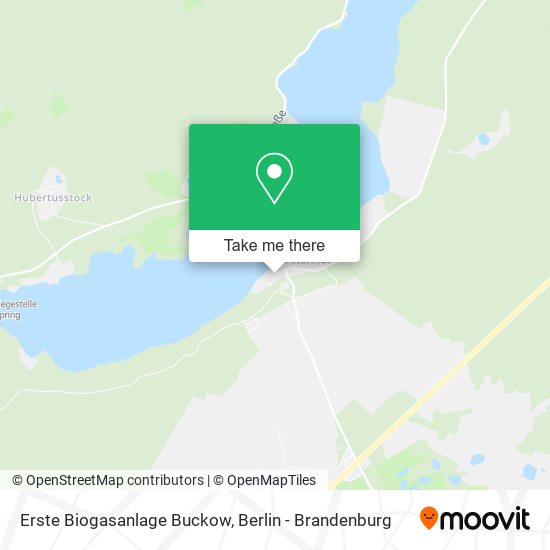 Карта Erste Biogasanlage Buckow