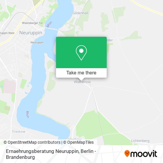 Ernaehrungsberatung Neuruppin map