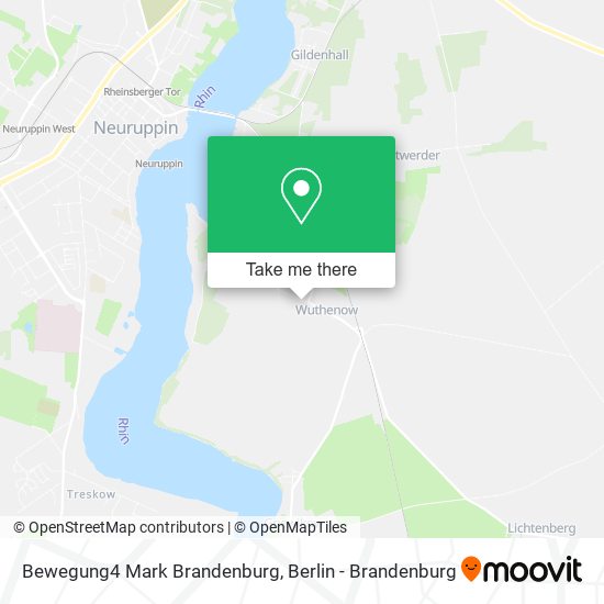 Карта Bewegung4 Mark Brandenburg