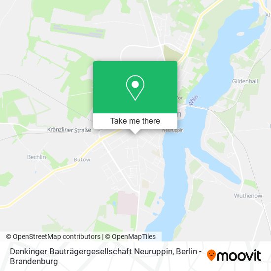 Denkinger Bauträgergesellschaft Neuruppin map