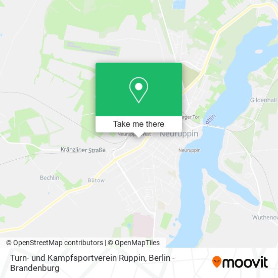 Turn- und Kampfsportverein Ruppin map
