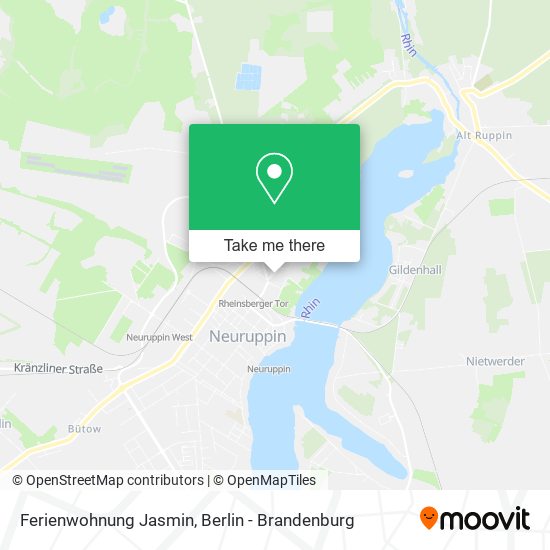 Карта Ferienwohnung Jasmin