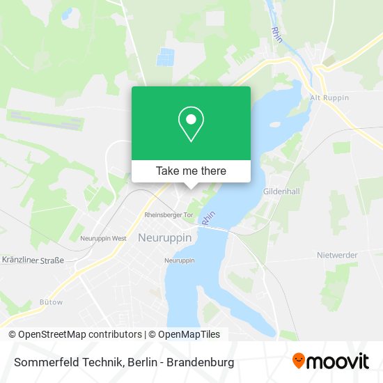 Карта Sommerfeld Technik