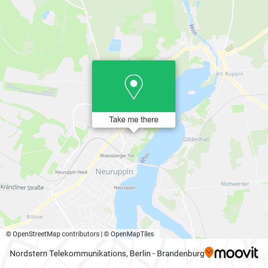 Nordstern Telekommunikations map