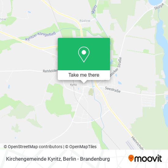 Kirchengemeinde Kyritz map