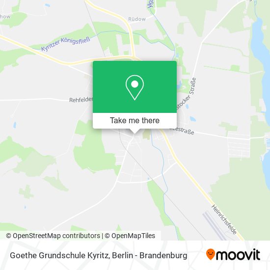 Goethe Grundschule Kyritz map