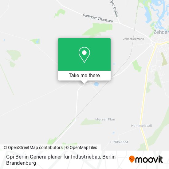 Gpi Berlin Generalplaner für Industriebau map