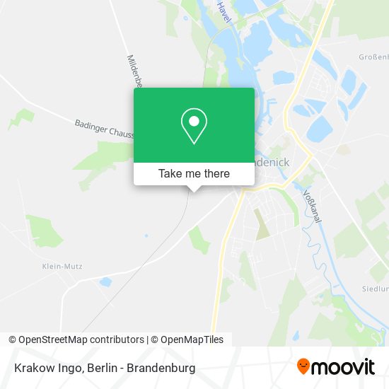 Карта Krakow Ingo