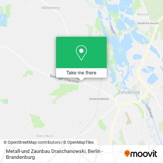 Metall-und Zaunbau Draschanowski map
