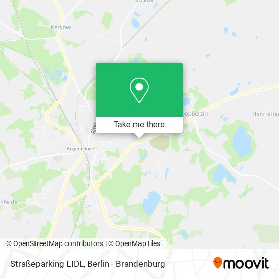 Straßeparking LIDL map