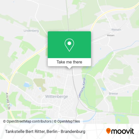 Tankstelle Bert Ritter map