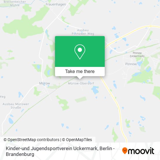 Kinder-und Jugendsportverein Uckermark map