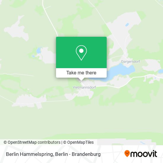 Berlin Hammelspring map