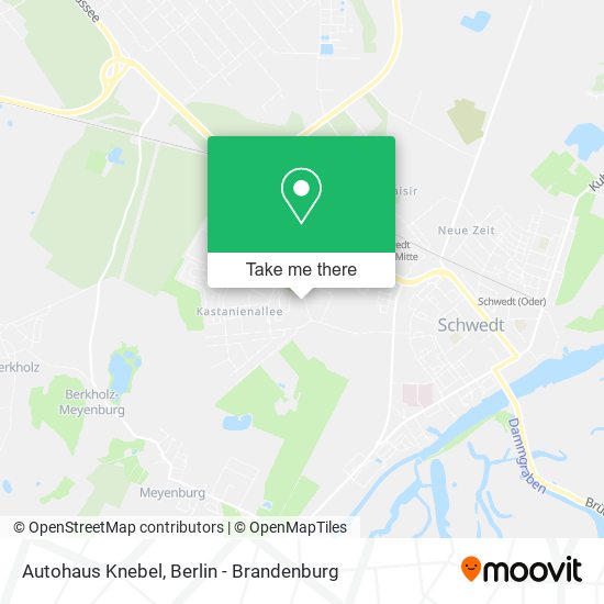 Autohaus Knebel map