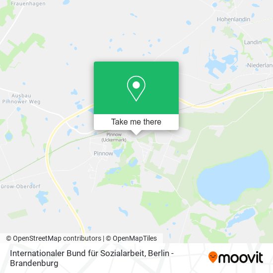 Internationaler Bund für Sozialarbeit map