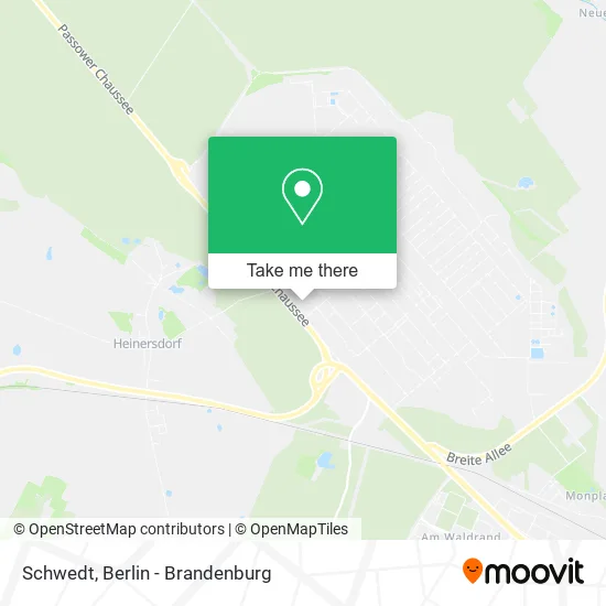 Карта Schwedt