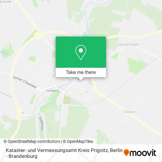 Kataster- und Vermessungsamt Kreis Prignitz map