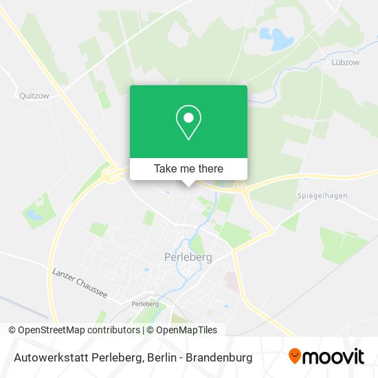 Autowerkstatt Perleberg map