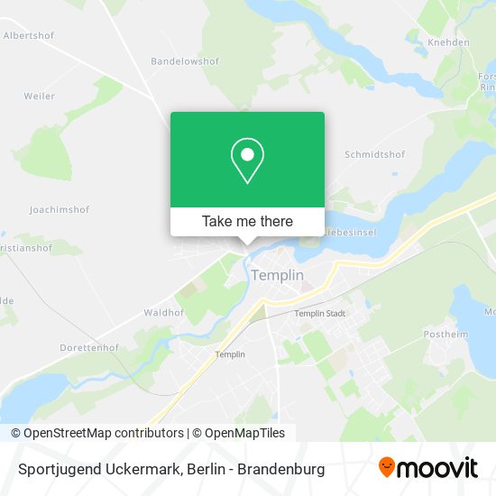 Sportjugend Uckermark map