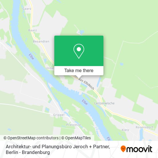 Architektur- und Planungsbüro Jeroch + Partner map