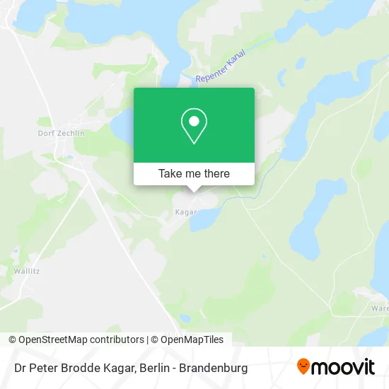 Dr Peter Brodde Kagar map