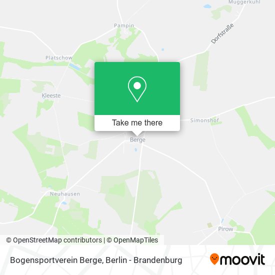 Bogensportverein Berge map
