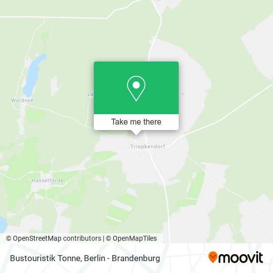 Bustouristik Tonne map