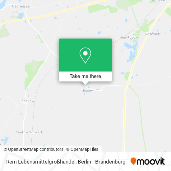 Rem Lebensmittelgroßhandel map