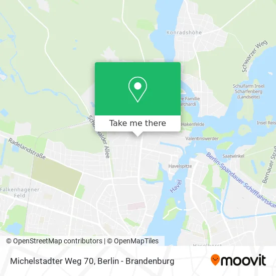 Карта Michelstadter Weg 70