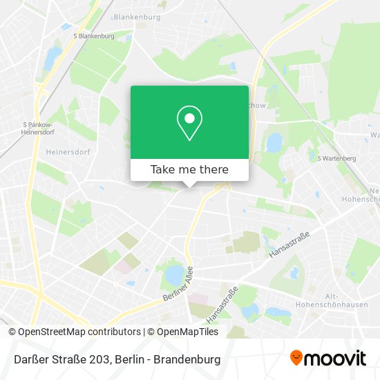 Карта Darßer Straße 203