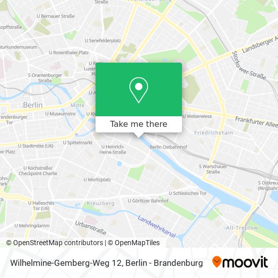 Wilhelmine-Gemberg-Weg 12 map