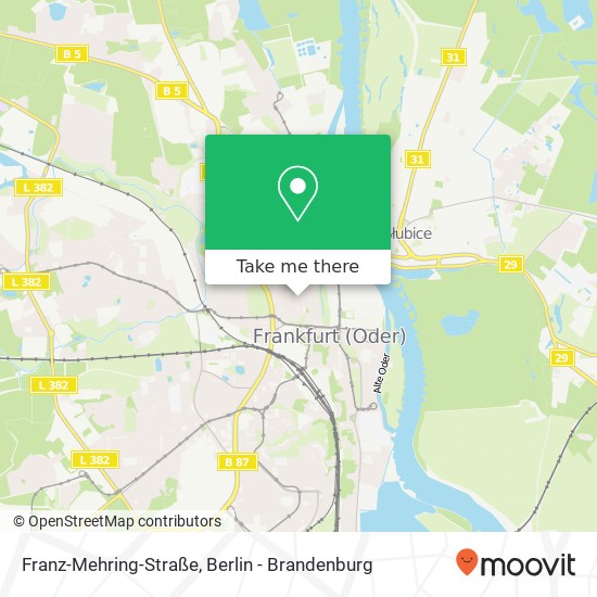 Franz-Mehring-Straße map
