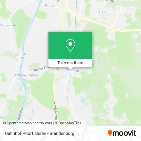 Карта Bahnhof Priort