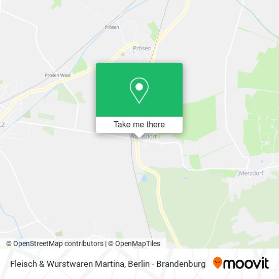 Карта Fleisch & Wurstwaren Martina