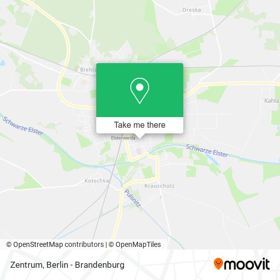 Zentrum map