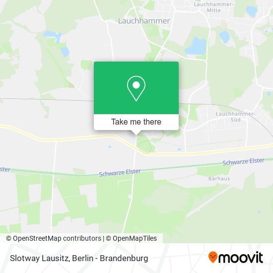 Slotway Lausitz map