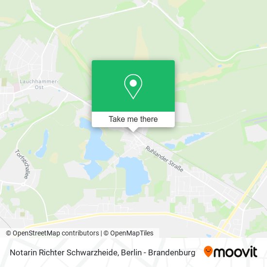 Notarin Richter Schwarzheide map