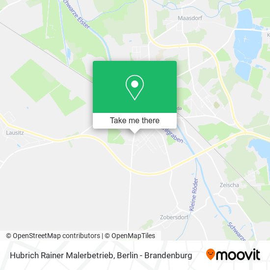 Hubrich Rainer Malerbetrieb map