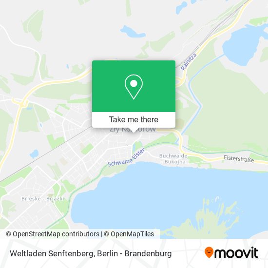 Карта Weltladen Senftenberg