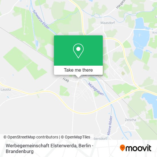 Werbegemeinschaft Elsterwerda map