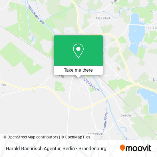 Harald Baehrisch Agentur map