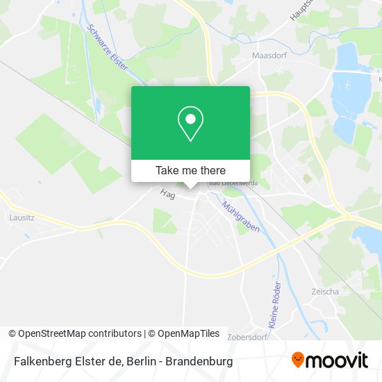 Карта Falkenberg Elster de