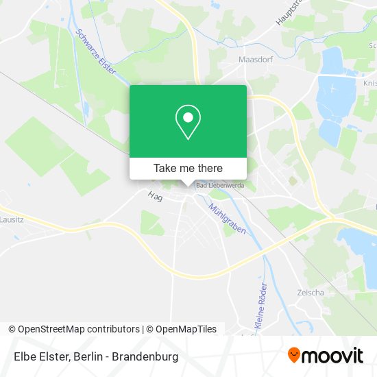 Карта Elbe Elster