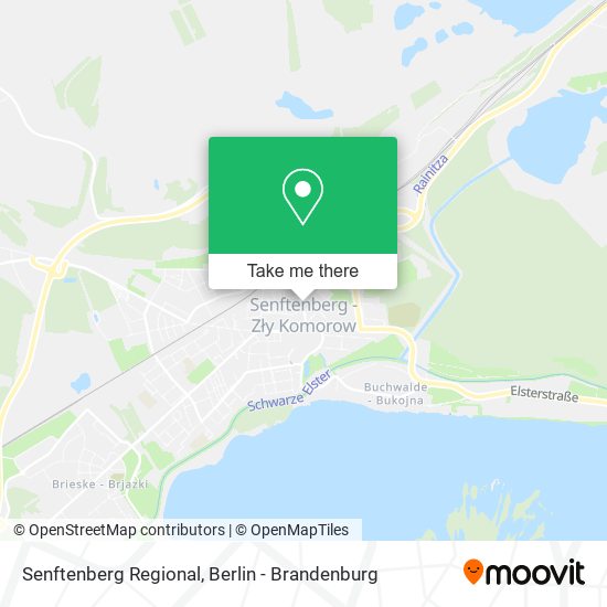 Карта Senftenberg Regional