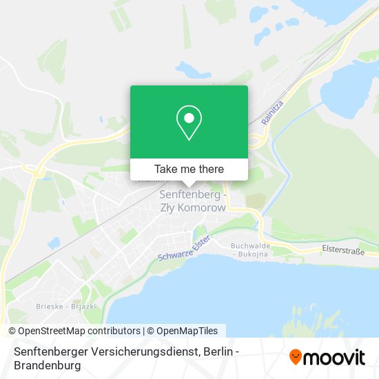 Senftenberger Versicherungsdienst map
